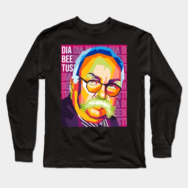 diabeetus Long Sleeve T-Shirt by cool pop art house